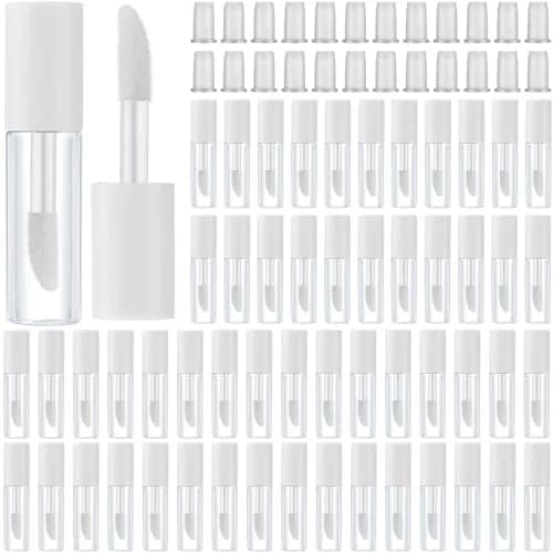 Patelai Clear Mini Lip Gloss Tubes 1.2ml (100-Pack) | DIY Cosmetic Containers for Travel thumbnail 1
