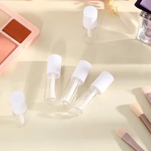 Patelai Clear Mini Lip Gloss Tubes 3ml (0.1 Fl Oz) | 100-Piece DIY Cosmetic Containers thumbnail 3