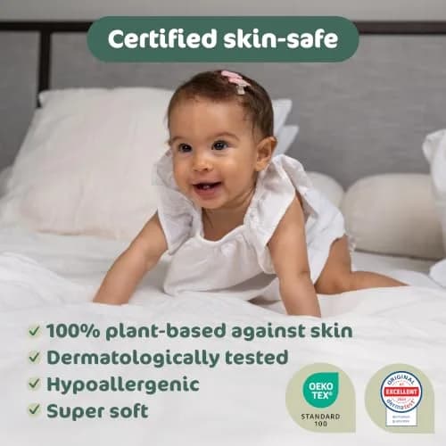 Naty BioEmbrace Newborn Diapers Size 1 | Sensitive Skin, 100 Ct, Plant-Based Comfort thumbnail 3