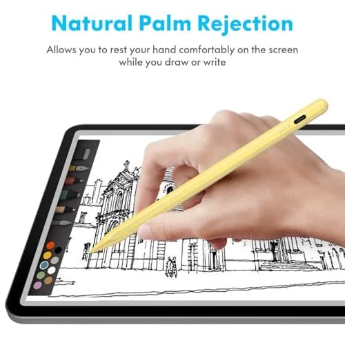 Cisteen Stylus Pen for iPad 2018-2026 | Tilt Sensor, Fast Charge, Precise Control thumbnail 4