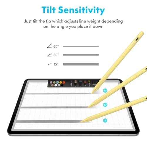 Cisteen Stylus Pen for iPad 2018-2026 | Tilt Sensor, Fast Charge, Precise Control thumbnail 5