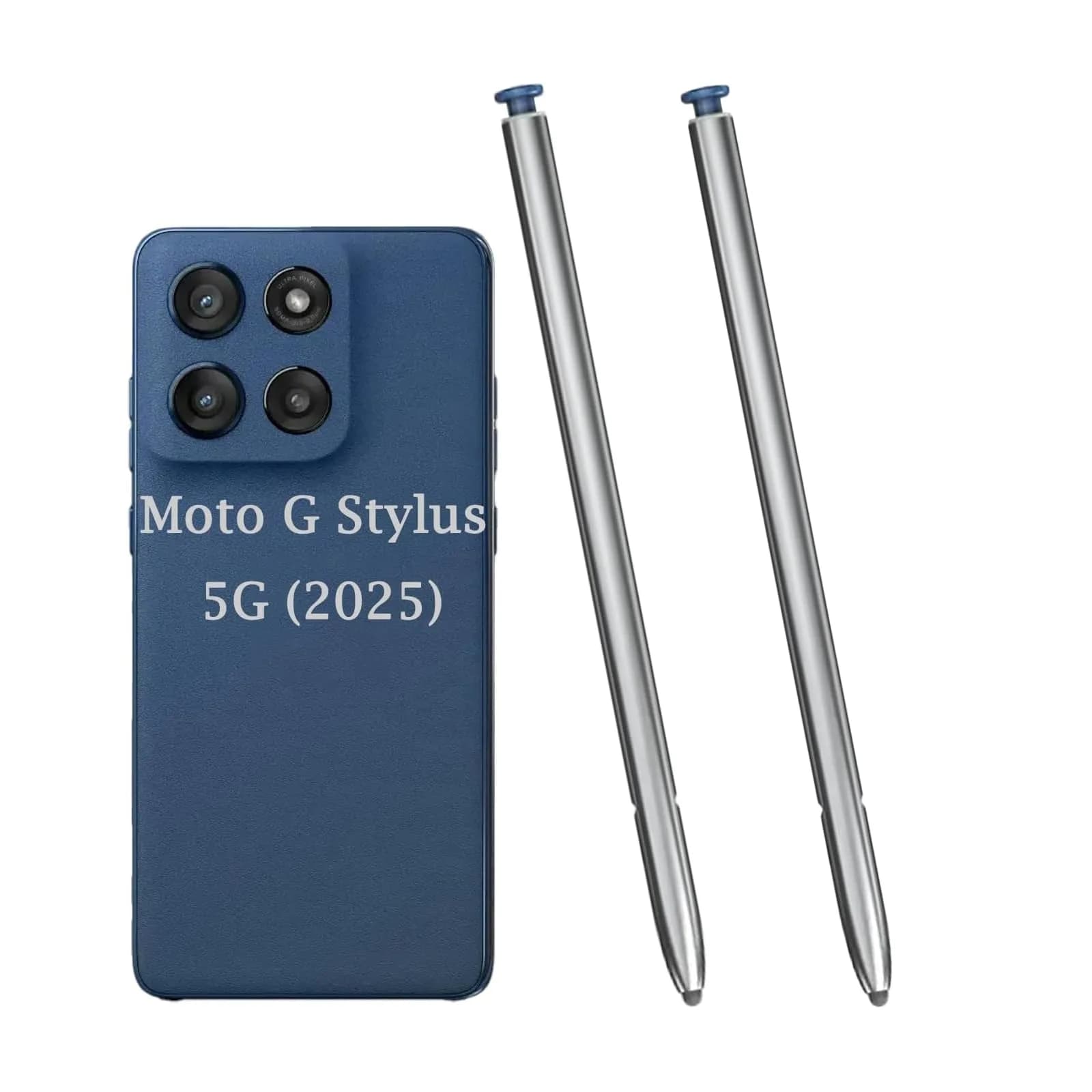 Peixiong Gray 2 Pack Input Pen for Motorola Moto G Stylus 2025 | Precise & Compatible (70-120 chars) — Gray