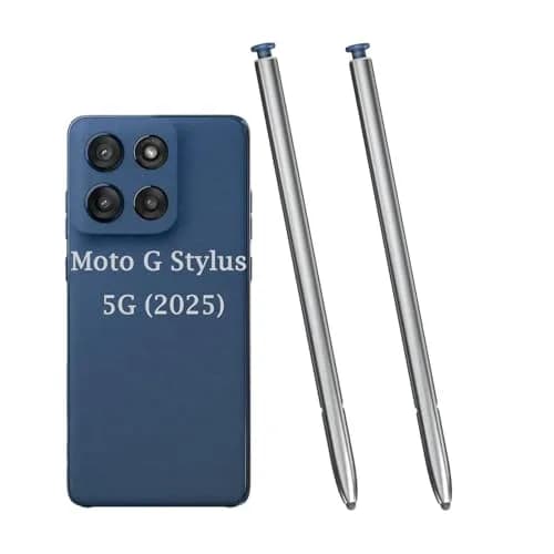 Peixiong Blue 2 Pack Stylus Pen Replacement for Moto G Stylus 2025 | Precise, No Charging Needed thumbnail 1