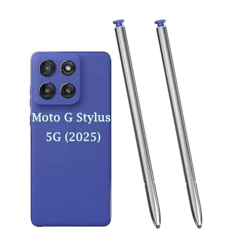 Peixiong Blue 2 Pack Stylus Pen Replacement for Moto G Stylus 2025 | Precise, No Charging Needed thumbnail 1