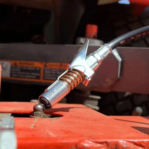 LockNLube Locking Grease Coupler 1/8" NPT 10,000 PSI | Heavy Duty Universal Grease Gun Tip thumbnail 8