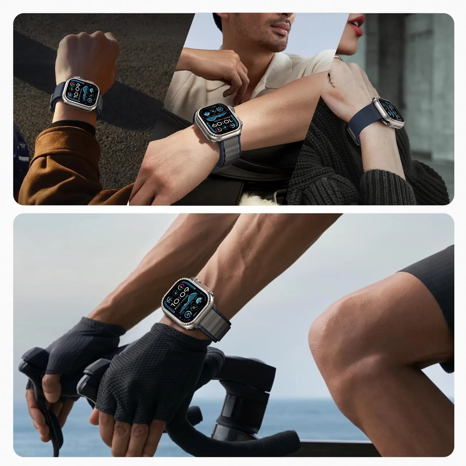 Goton Ultra-Look Metal Case for Apple Watch 42mm Series 6/5/4/SE | Compatible with 42mm/44mm Ultra-Style Conversion thumbnail 7