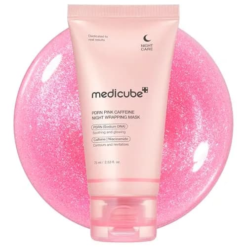 medicube Wrapping Mask PDRN Caffeine 75ml (2.53 Fl Oz) | Overnight Peel Off for Glass Skin thumbnail 1