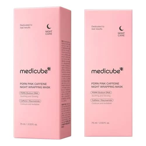medicube Wrapping Mask PDRN Caffeine 75ml (2.53 Fl Oz) | Overnight Peel Off for Glass Skin thumbnail 8