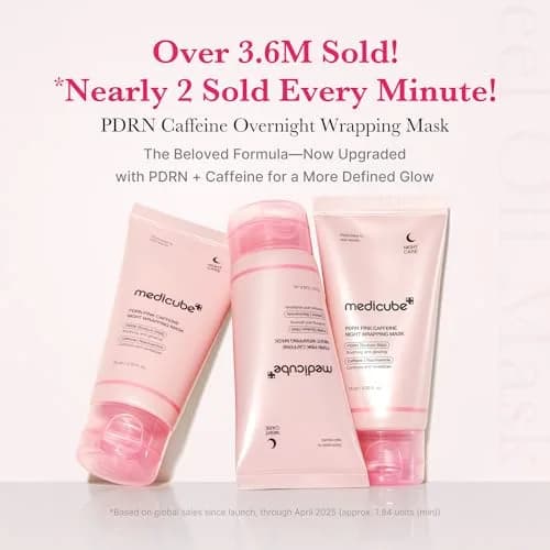 medicube Wrapping Mask PDRN Caffeine 75ml (2.53 Fl Oz) | Overnight Peel Off for Glass Skin thumbnail 2