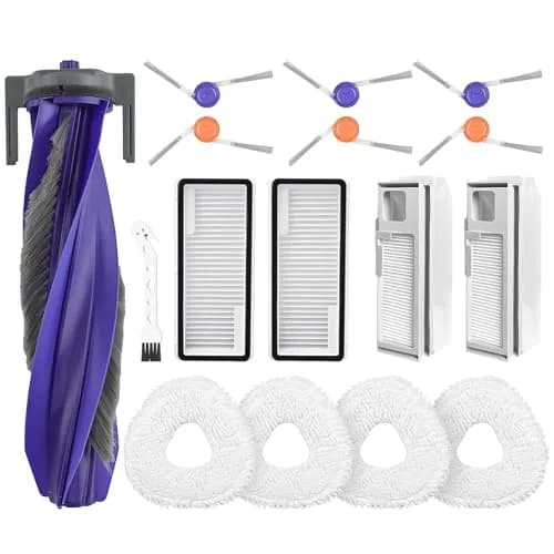 BTRSOLUS Replacement Accessories Kit for Narwal Freo Pro Robot Vacuum Cleaner | 16 Pcs, Nylon, Microfiber, Plastic thumbnail 1