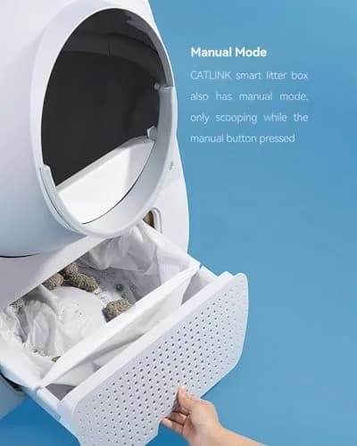 CATLINK Self-Cleaning Litter Box for Cats 3.5–22 lbs | Advanced Safety & Odor Control thumbnail 7