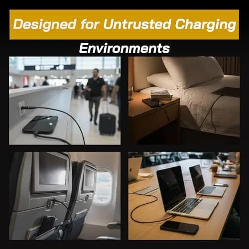 OFFGRID USB Data Blocker Type-C 2 Pack | Data Protection & Fast Charging Adapter thumbnail 6