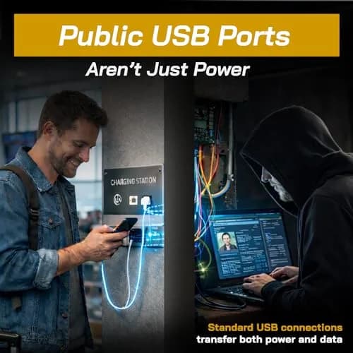 OFFGRID USB Data Blocker Type-C 2 Pack | Data Protection & Fast Charging Adapter thumbnail 3