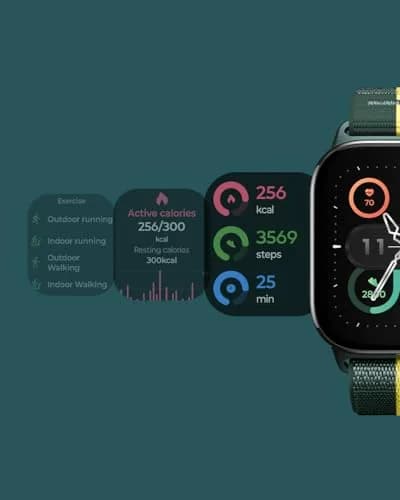 Motorola Moto Watch fit 1.9" OLED Display | Fitness & Sleep Tracker, Waterproof, Android Compatible thumbnail 5