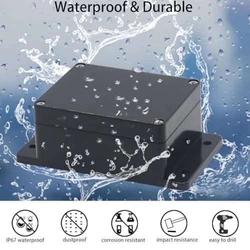 Otdorpatio ABS Plastic Electrical Junction Box 230x150x87 mm | IP65 Waterproof DIY Power Enclosure thumbnail 6