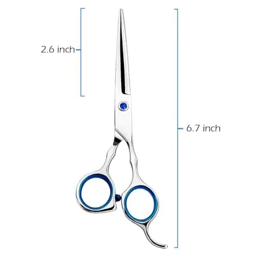Himart Hair Trimming Kit in Blue | Professional Barber Shears for Men Women Kids thumbnail 5