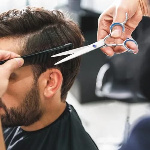 Himart Hair Trimming Kit in Blue | Professional Barber Shears for Men Women Kids thumbnail 6