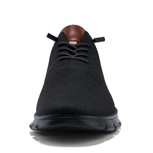 RUFONE Men’s Business Casual Oxford Sneakers – Lightweight Lace-Up Shoes for Work, Travel & Daily Commute thumbnail 6