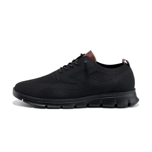 RUFONE Men’s Business Casual Oxford Sneakers – Lightweight Lace-Up Shoes for Work, Travel & Daily Commute thumbnail 8