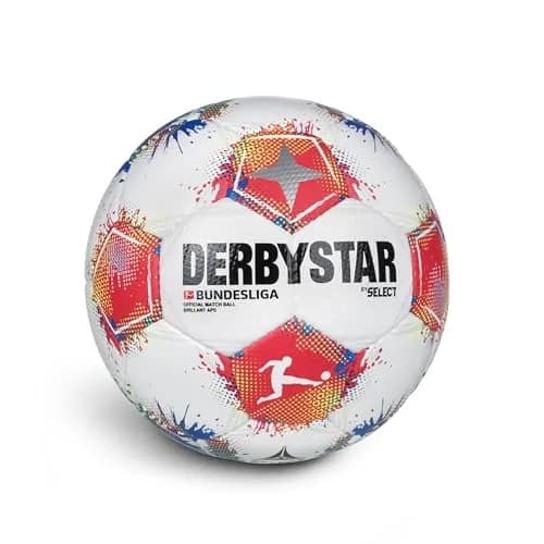DERBYSTAR Bundesliga Brillant APS v25 Soccer Ball Size 5 | FIFA Quality Pro Match Ball thumbnail 1
