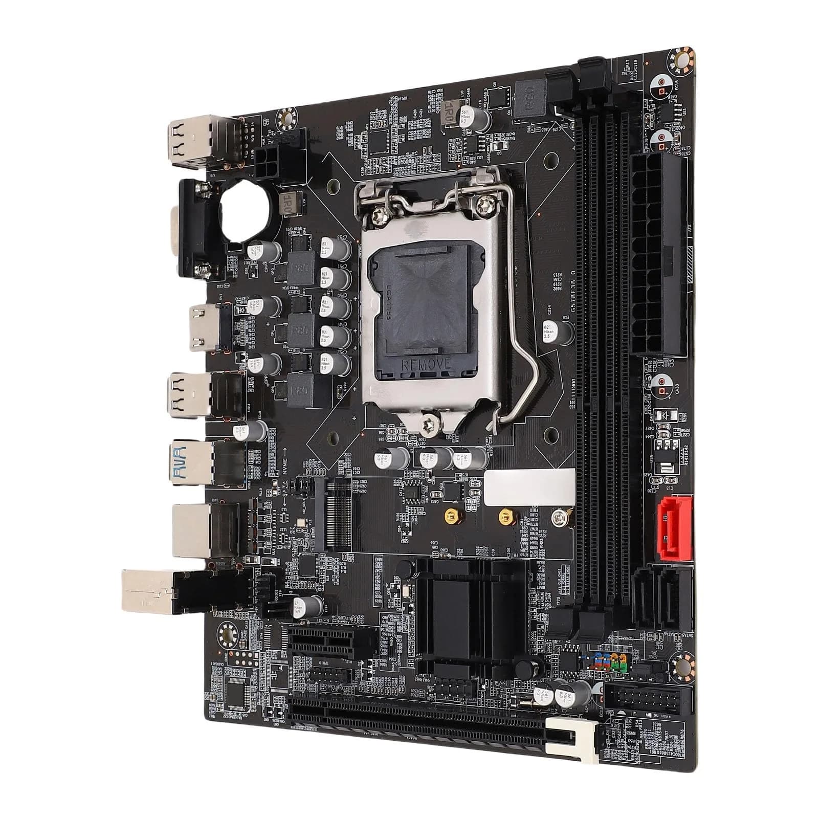 Diyeeni B75 LGA1155 Motherboard Micro ATX 17x19cm | Supports 2nd/3rd Gen Intel Core i3/i5/i7 - main product image