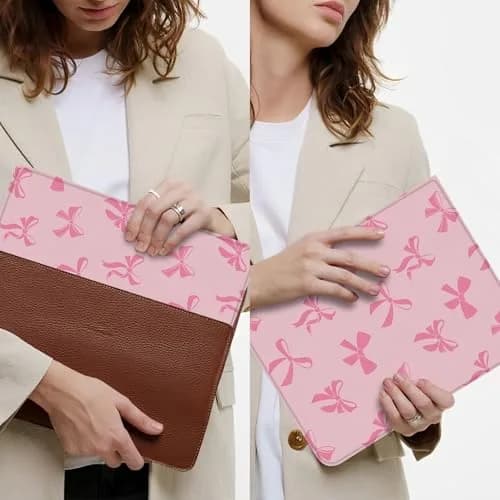 TopPerfekt Pink iPad Case for 11-inch 2022 & 2025 | Cute Chic Design with Pencil Holder thumbnail 7