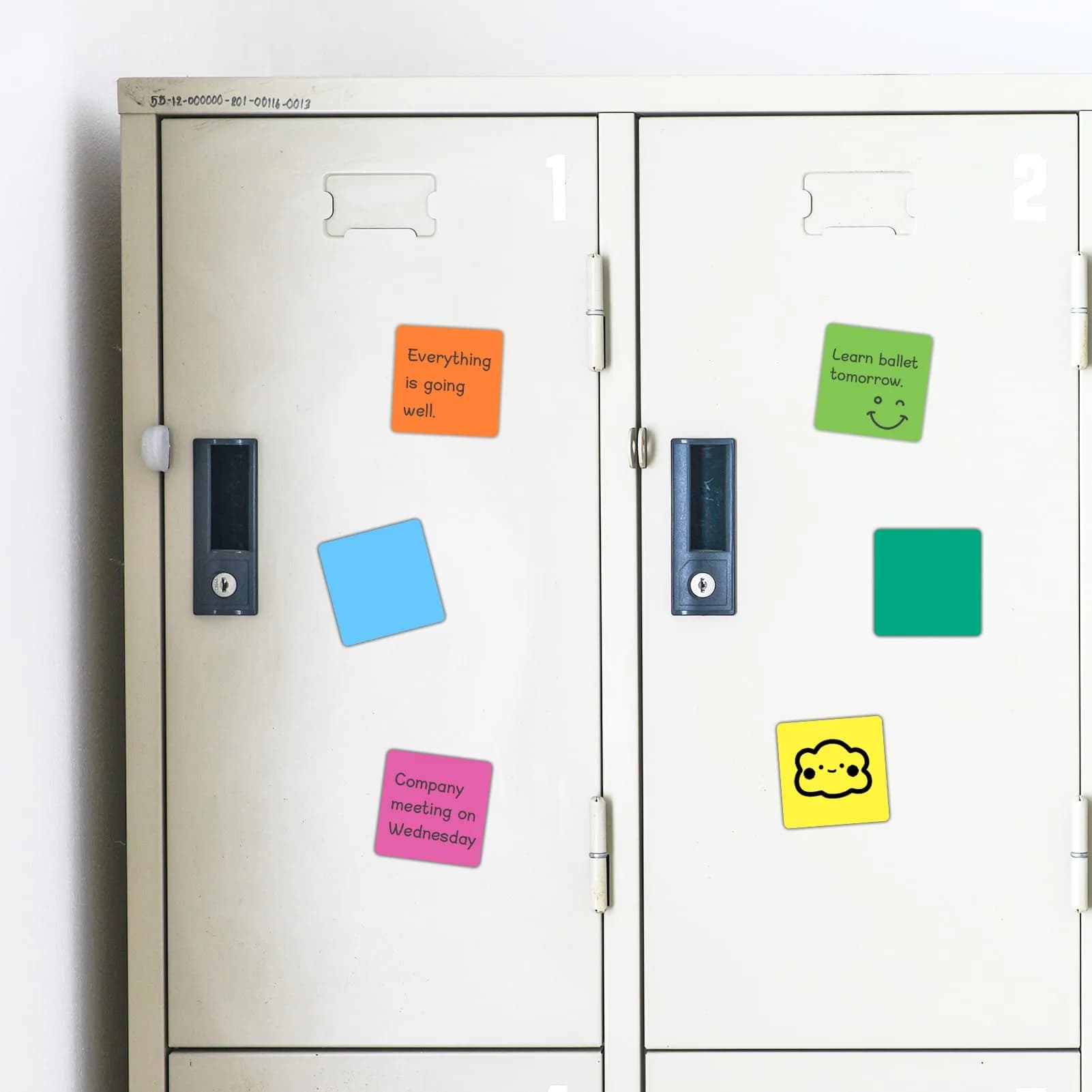 NIUBIKLUS Magnetic Dry Erase Reusable Sticky Notes 7.6cm x 7.6cm (3" x 3") | Pack of 18 for Whiteboards, Fridges, Lockers - view 9