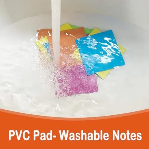 NIUBIKLUS Magnetic Dry Erase Reusable Sticky Notes 7.6cm x 7.6cm (3" x 3") | Pack of 18 for Whiteboards, Fridges, Lockers thumbnail 2