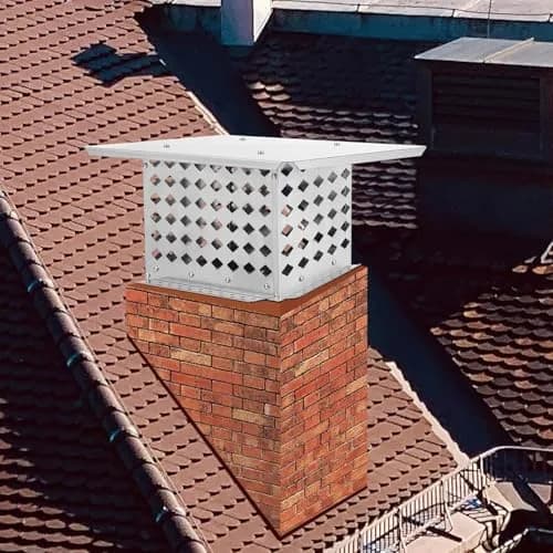 AutoSteelix Chimney Cap 8" x 13" Stainless Steel Waterproof Mesh | Easy DIY Installation thumbnail 6