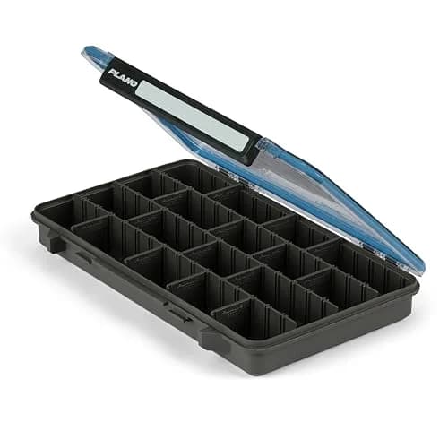Plano StowAway 3700 Waterproof Tackle Box | IPX7 Waterproof, Rustricor, Single Latch, Transparent DuraView Lid, Stackable Storage thumbnail 2