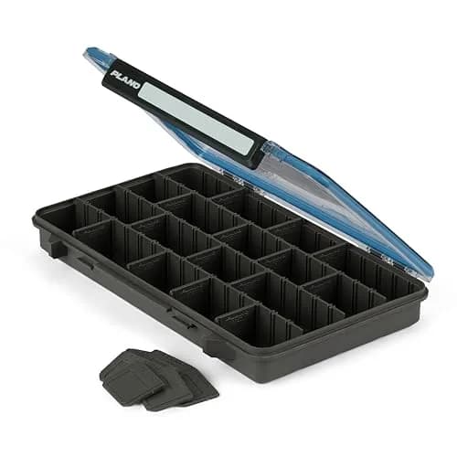 Plano StowAway 3700 Waterproof Tackle Box | IPX7 Waterproof, Rustricor, Single Latch, Transparent DuraView Lid, Stackable Storage thumbnail 3