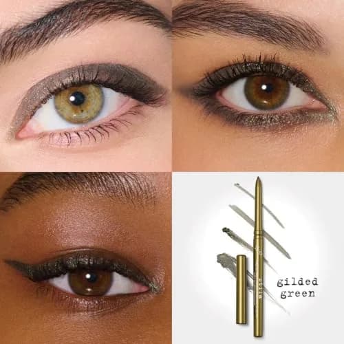 stila Stay All Day Smudge & Set Waterproof Gel Eyeliner (Gilded Green) | 1 Count, Water-Resistant, Long-Lasting thumbnail 2