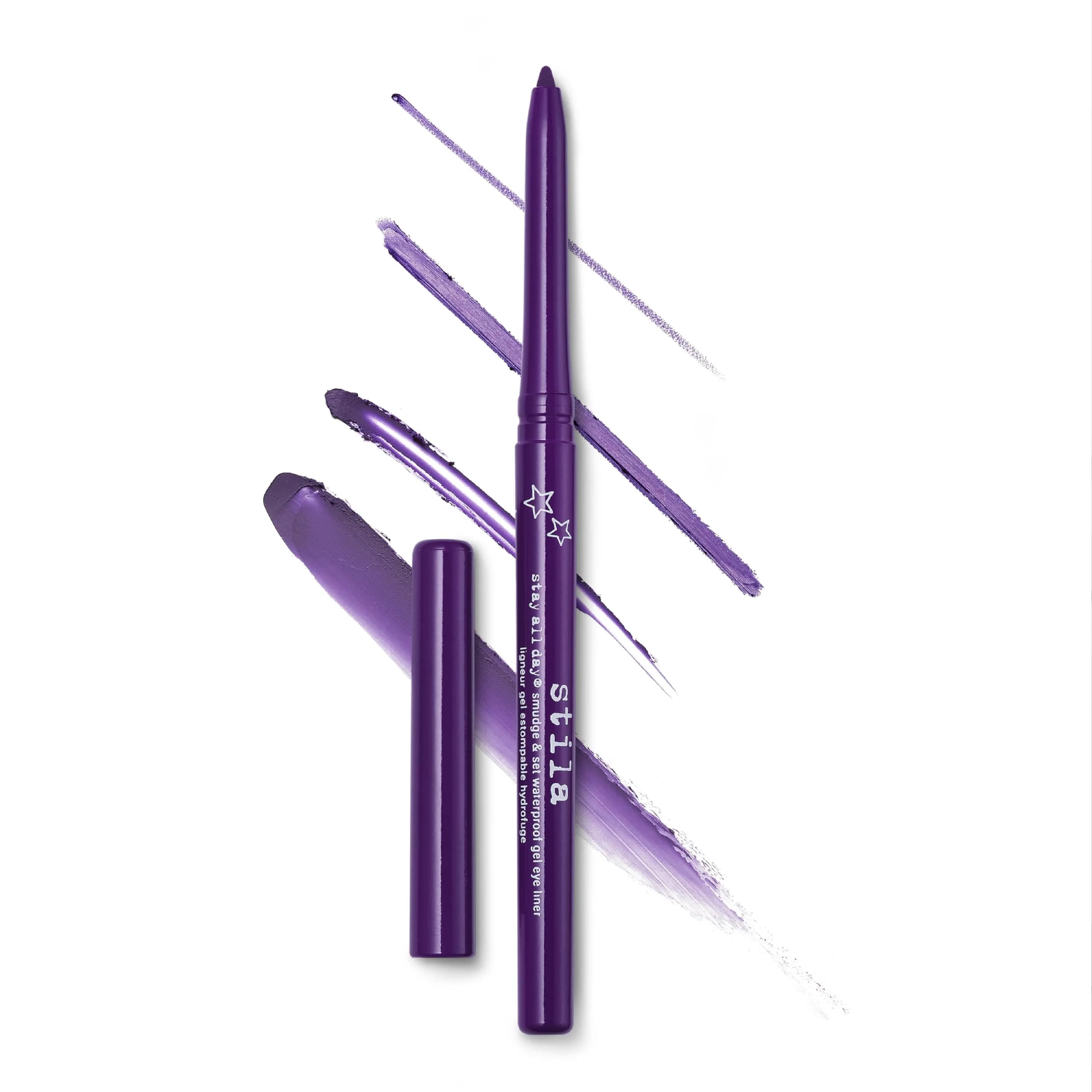 stila Stay All Day Smudge & Set Waterproof Gel Eyeliner (Violetta) | 1 Count | Waterproof, 12-Hour Wear, Waterline Safe — Violetta
