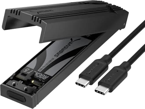 SABRENT USB-C NVMe Enclosure & Reader, M.2 PCIe SSD 10Gbps (EC-PNVO) 1250 MB/s | Tool-Free Installation thumbnail 1