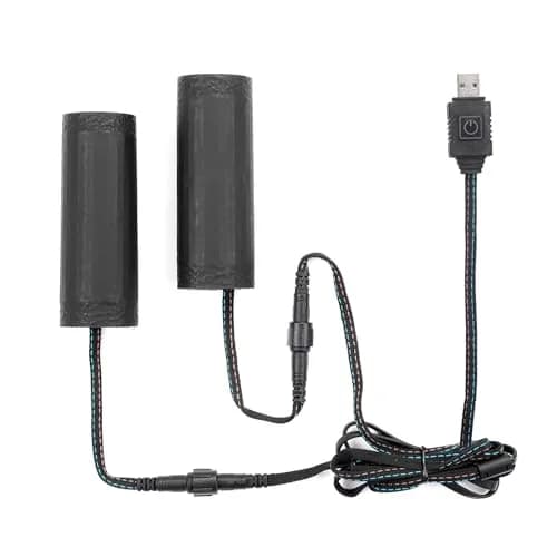KEMIMOTO ATV Heated Grips, USB 6-Level Adjustable Handlebar Heater | IP67 Waterproof, Fast Heating thumbnail 1