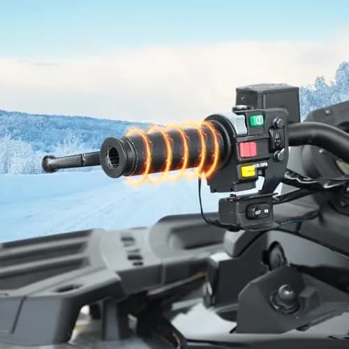 KEMIMOTO ATV Heated Grips, USB 6-Level Adjustable Handlebar Heater | IP67 Waterproof, Fast Heating thumbnail 8