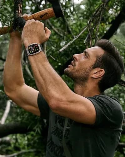 WANLISS Trail Loop Nylon Sport Band for Apple Watch Ultra 4 3 2 1 | Breathable, Rugged & Adjustable (70-120 chars) thumbnail 6