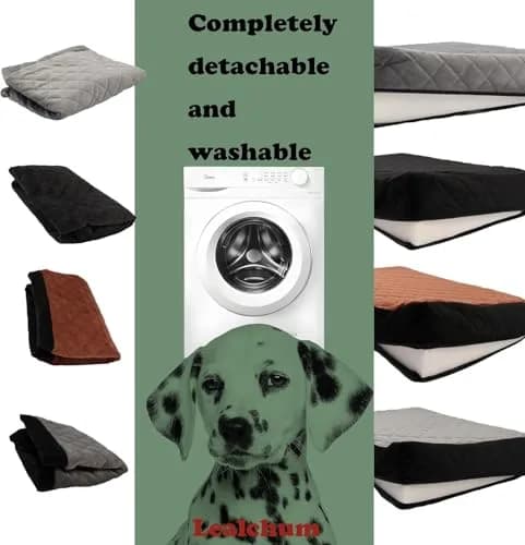 Lealchum Dog Car Seat for Medium/Large Dogs | Washable, Safe & Comfortable thumbnail 5