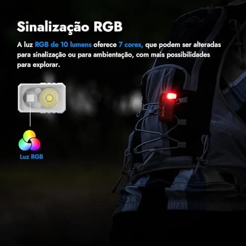 WUBEN G5 Rechargeable EDC Flashlight, Mini Bright Compact Pocket Flashlight 400 Lumens | Rotatable Lamp Head & Magnetic Base thumbnail 5