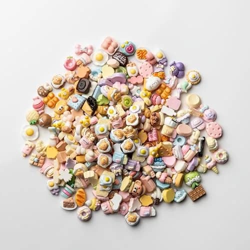 LEEXINLUU Food Charms Set | 30 Unique Mini Resin Charms for Crafts thumbnail 6