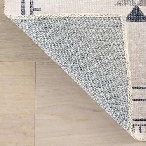 nuLOOM Shenai Medallion 4' x 6' Cream Area Rug | Machine Washable & Stain-Resistant thumbnail 5