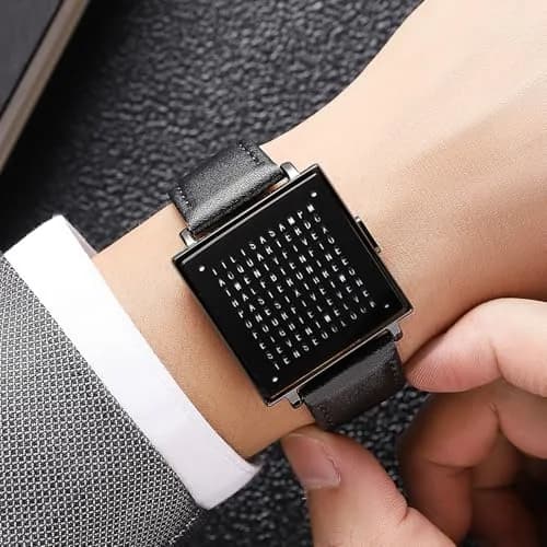 Gosasa Square Men's Luxury Watch with Leather Strap | 36mm Case, 22mm Band Width, 30M Water Resistant thumbnail 3
