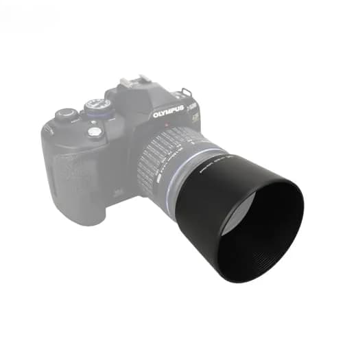 JJC Lens Hood for Olympus Zuiko ED 40-150mm, M.Zuiko ED 40-150mm & R Lens | Replaces LH-61D, Durable ABS, 58mm Filter Cap thumbnail 4
