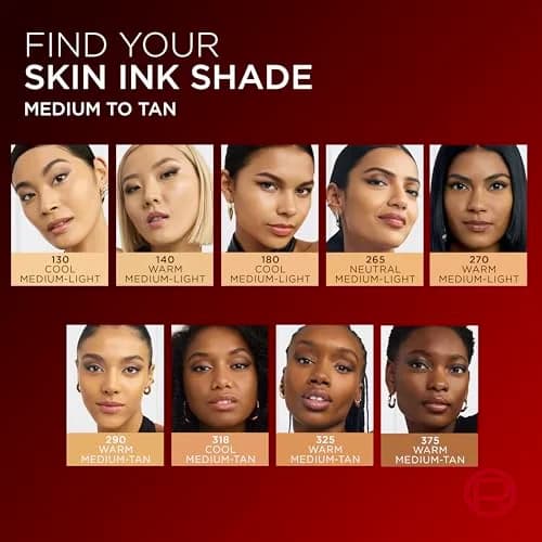 L'Oreal Paris Infallible Skin Ink 2-in-1 Foundation Concealer 0.5 Fl Oz | Transfer-Resistant, Waterproof, 48HR thumbnail 8