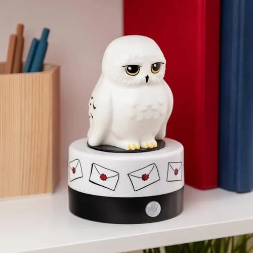 Paladone Hedwig Motion Sensor Room Guard and Night Light, Officially Licensed Harry Potter LED Lamp and Security Alarm | 15.8 cm (6.22") Tall thumbnail 2