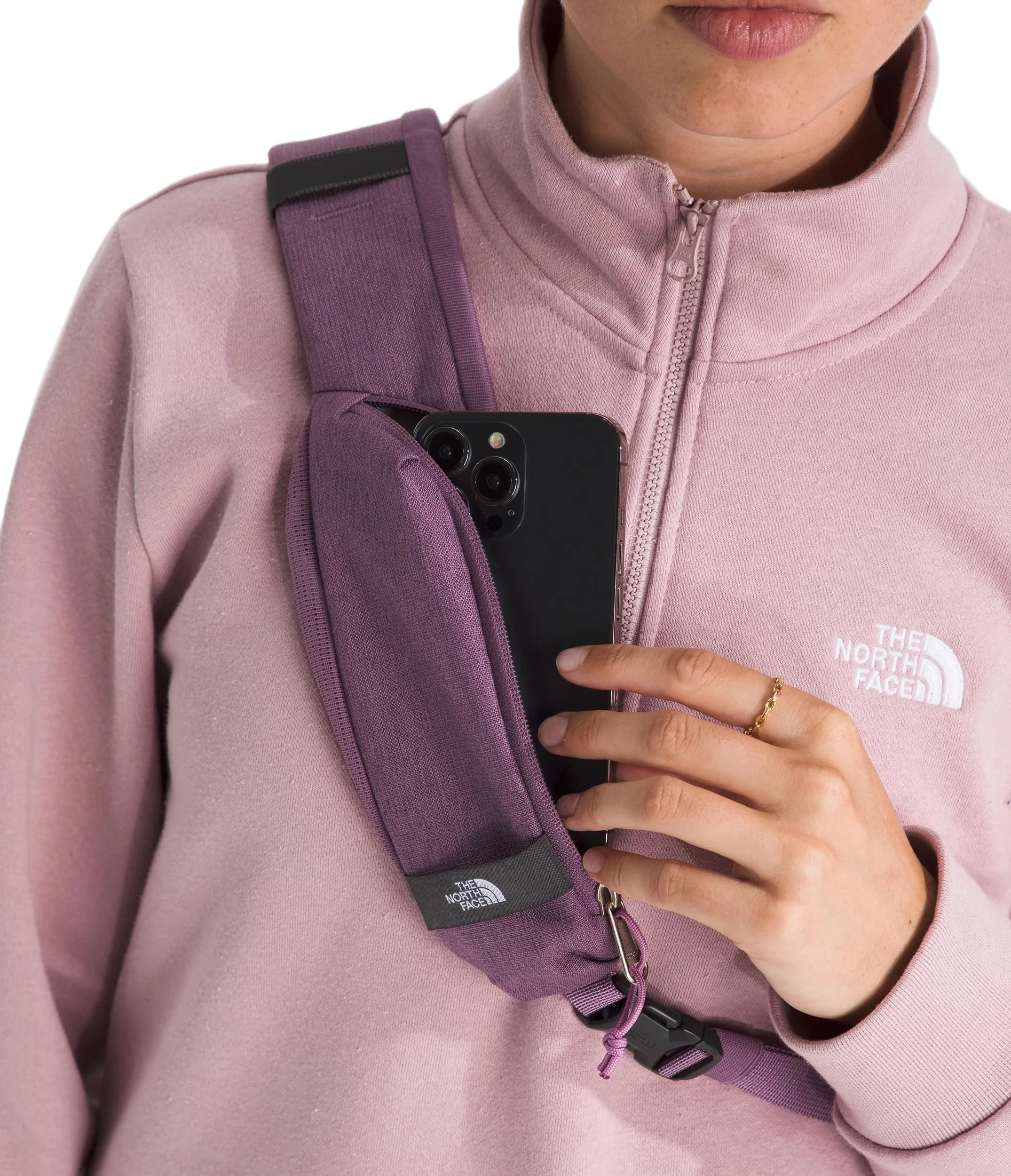 The North Face Borealis Sling Bag 6L in Chroma Purple Light Heather/Hushed Lavender - One Size - view 3