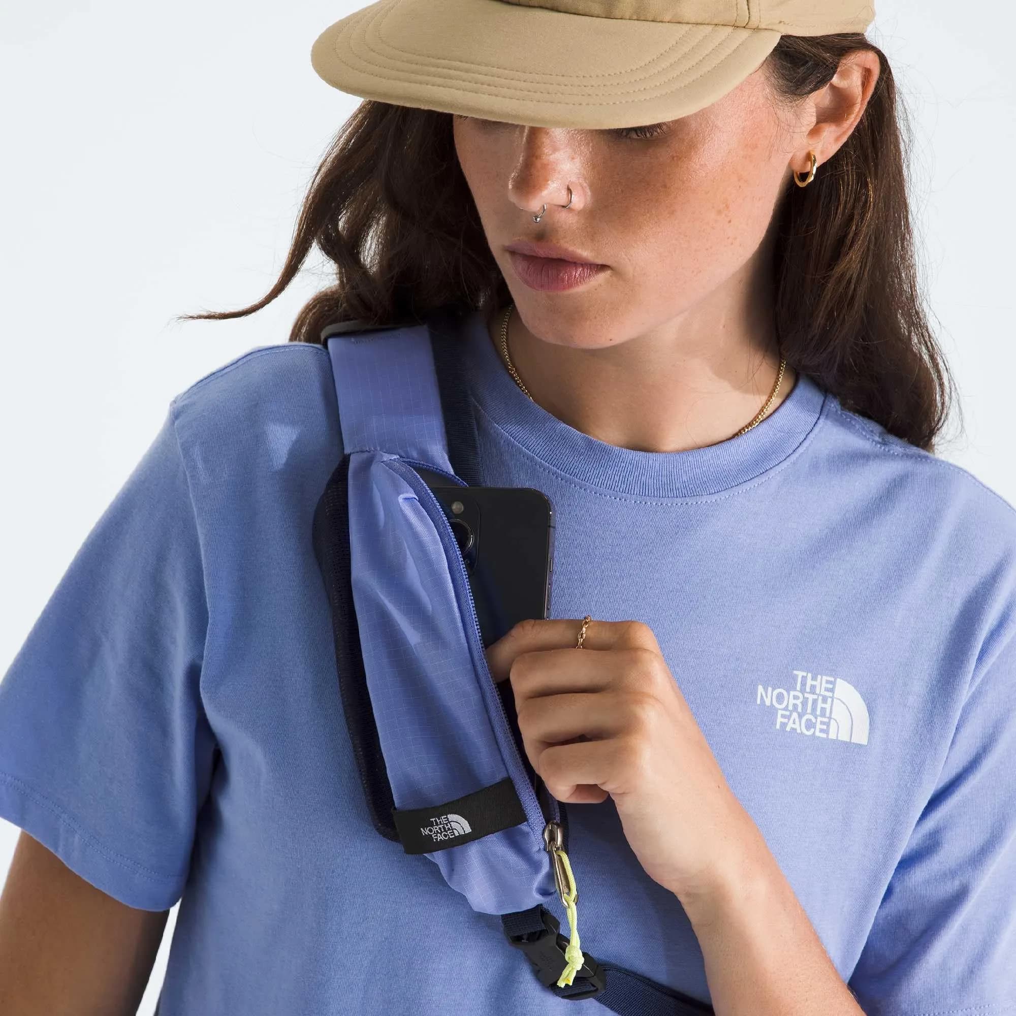 The North Face Borealis Sling Bag 6L in Peri Glow/Smt Navy/Lemon Mist - One Size thumbnail 4