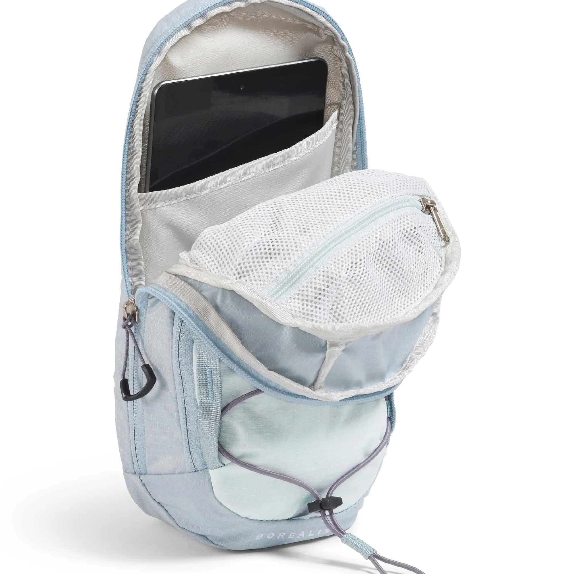 The North Face Borealis Sling Bag 6L in Pearl Stone/Frost Grey/Transcendent Grey - One Size - view 2
