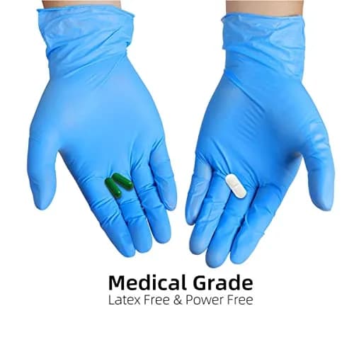 Intco Vinyl Gloves Medium | Powder-Free, Latex-Free Exam Gloves for Medical & Food Use thumbnail 2