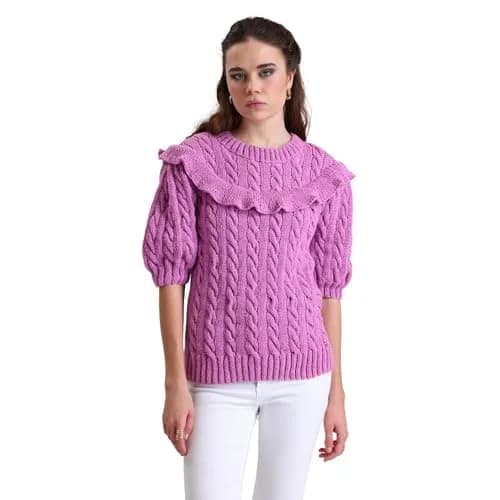 Estako DailyKnit-DK Anti-Pilling Acrylic Yarn 100g | Baby DK Weight, Dark Grey, Soft & Durable thumbnail 5
